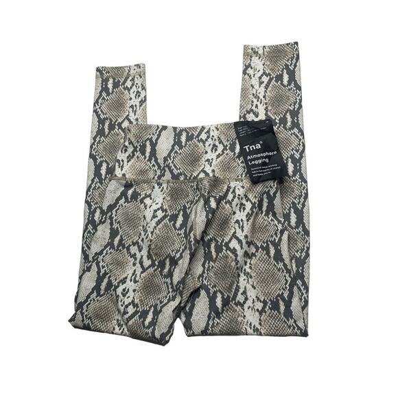 TNA by ARITZIA Atmosphere Legging High-Rise Snakeskin Print Size S - Picture 1 of 8